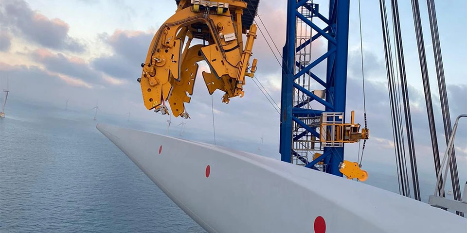 Installatie van turbines met succes voltooid voor offshore windmolenpark East Anglia ONE, goed voor 714 MW