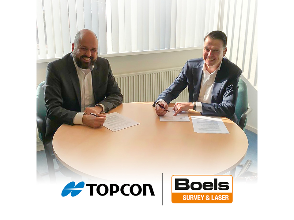 Topcon tekent samenwerkingsovereenkomst met Boels Rental