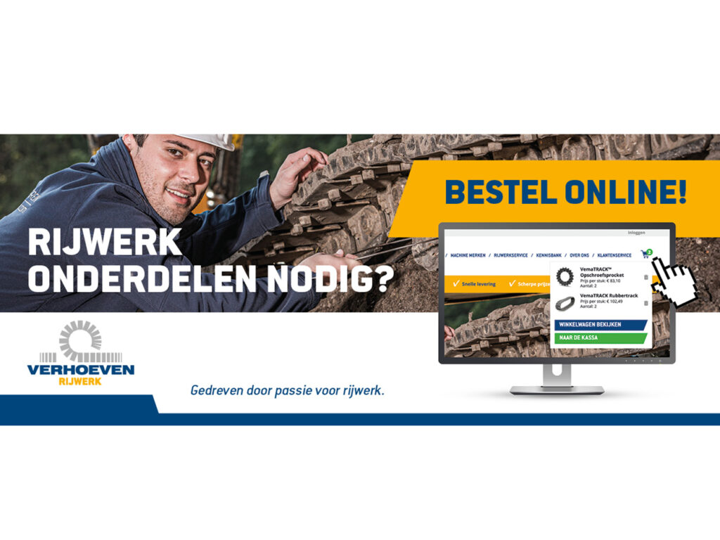 Bestel jouw rijwerk onderdelen voortaan online via verhoevenrijwerk.nl!